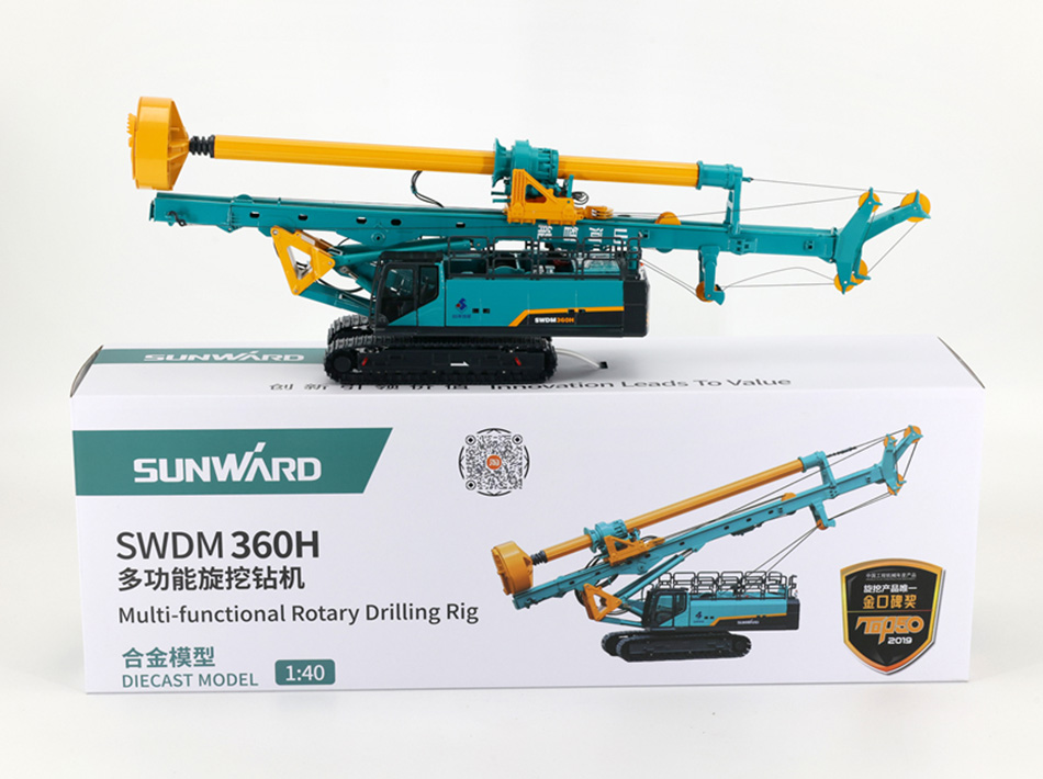 SUNWARD M360H rotary တူးဖော်ခြင်းတူးစင် အလွိုင်းတူးဖော်ခြင်း piling foundation အင်ဂျင်နီယာစက်ရုပ် မော်ဒယ်