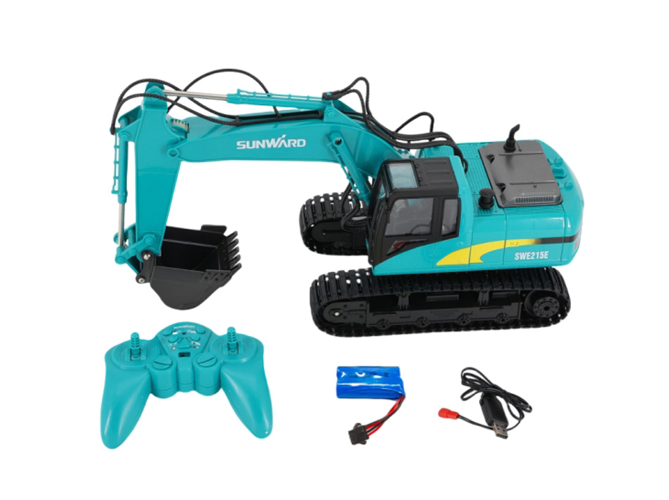 အသစ်မွမ်းမံထားသော 1:14 မူရင်း SUNWARD SWE215E RC excavator အစိတ်အပိုင်းများ
