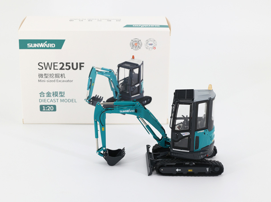 အသစ်မွမ်းမံထားသော 1:20 မူရင်း SUNWARD SWE25UF မိုက်ခရိုတူးဖော်ခြင်း အလွိုင်းမော်ဒယ်